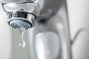 Dripping faucet