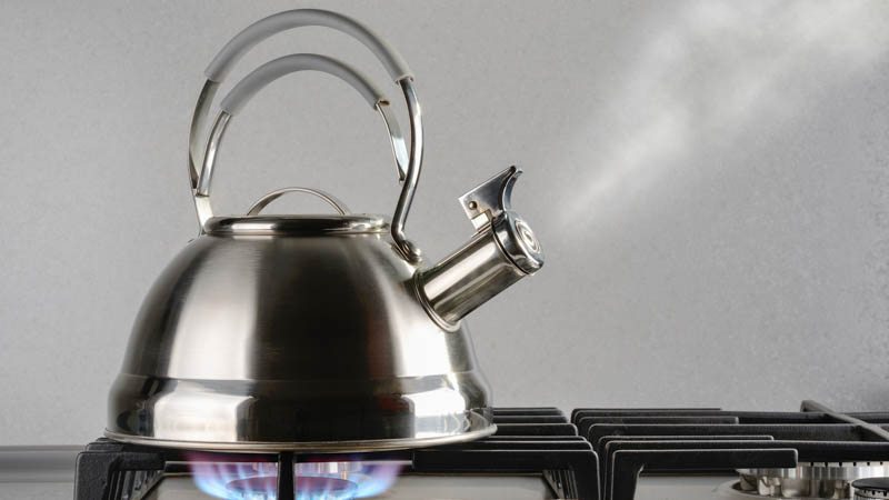 Kettle boiling